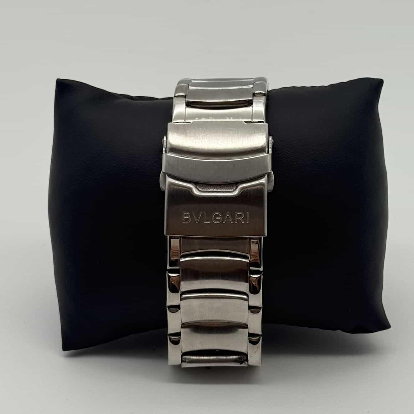 BVLGARI CHRONOGRAPH PRATA - BLUE