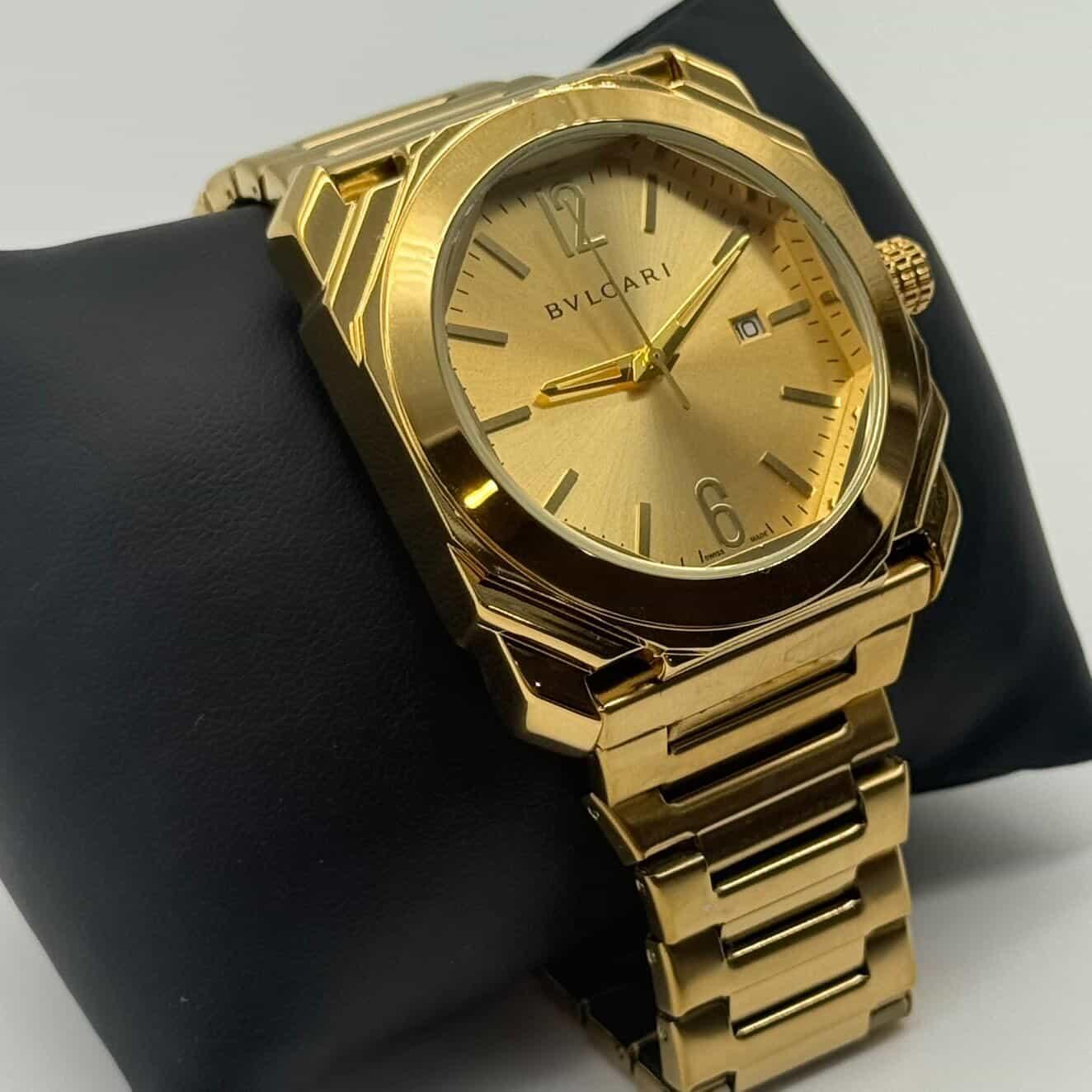 BVLGARI OCTO SOLOTEMPO  -GOLD 
