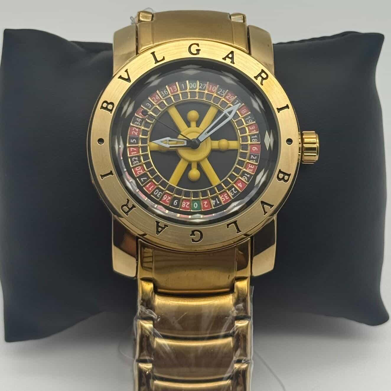 BVLGARI - CASINO ROULETTE GOLD & BLACK