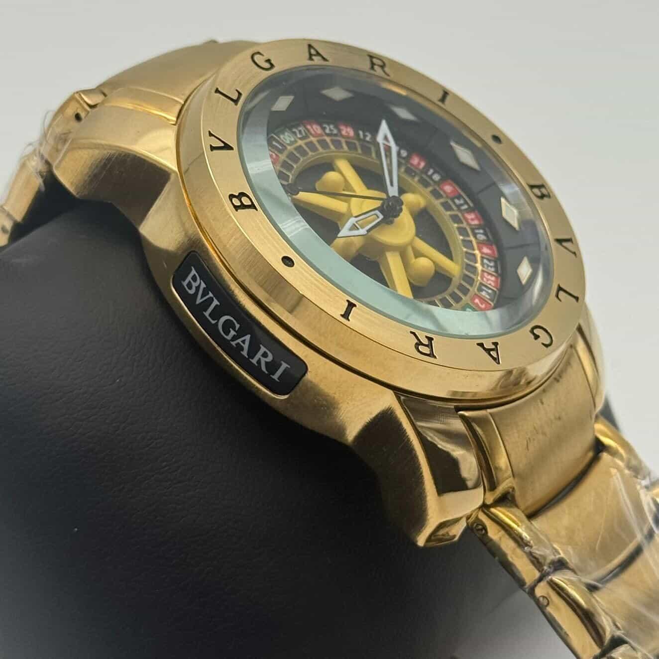 BVLGARI - CASINO ROULETTE GOLD & BLACK
