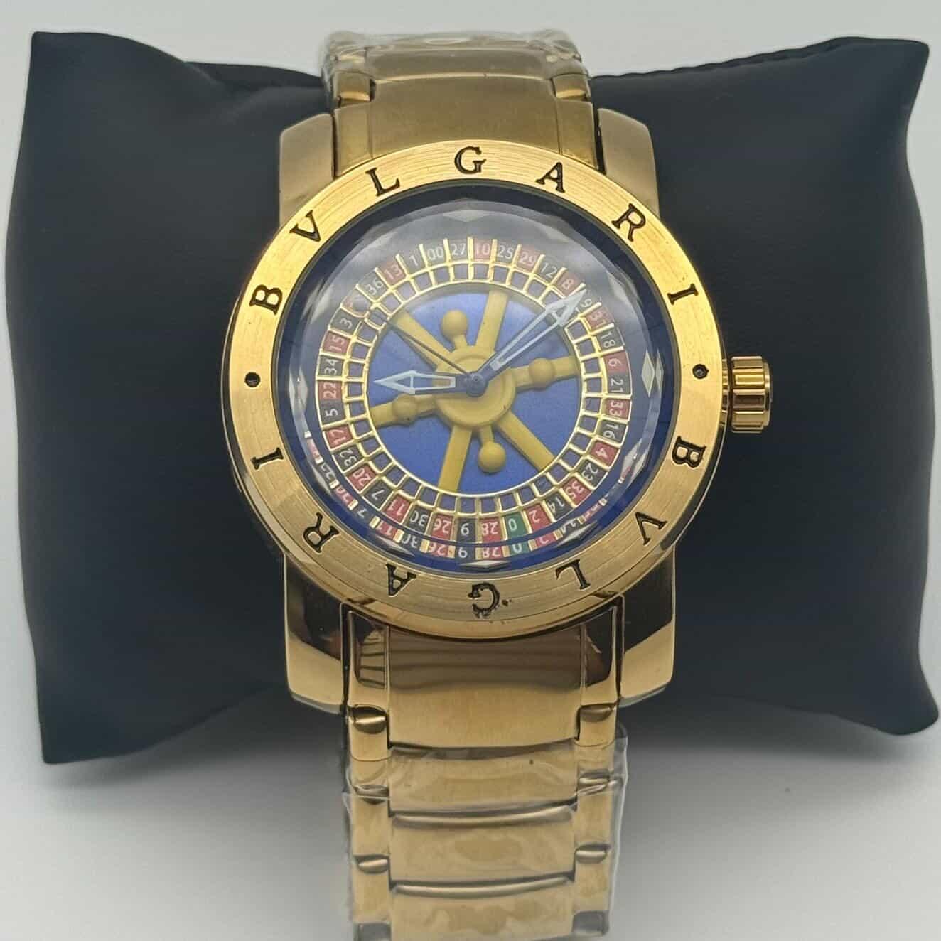 BVLGARI - CASINO ROULETTE GOLD & BLUE