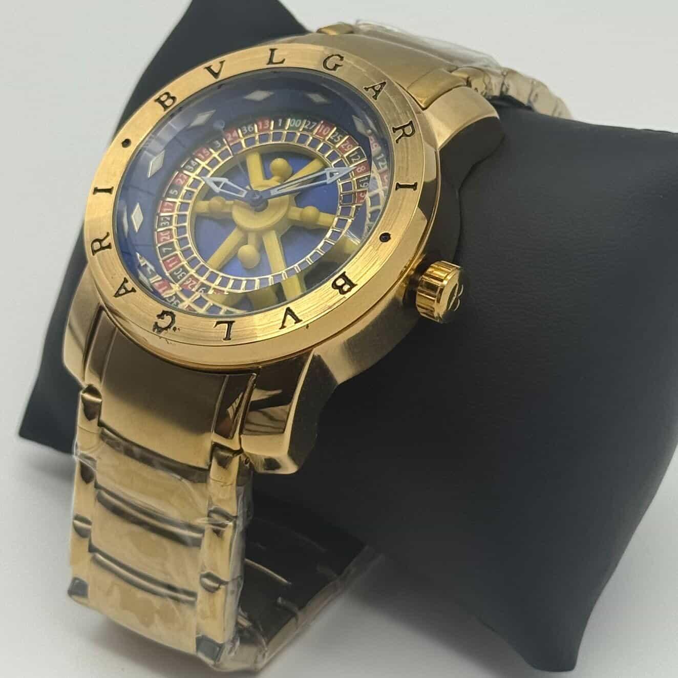 BVLGARI - CASINO ROULETTE GOLD & BLUE