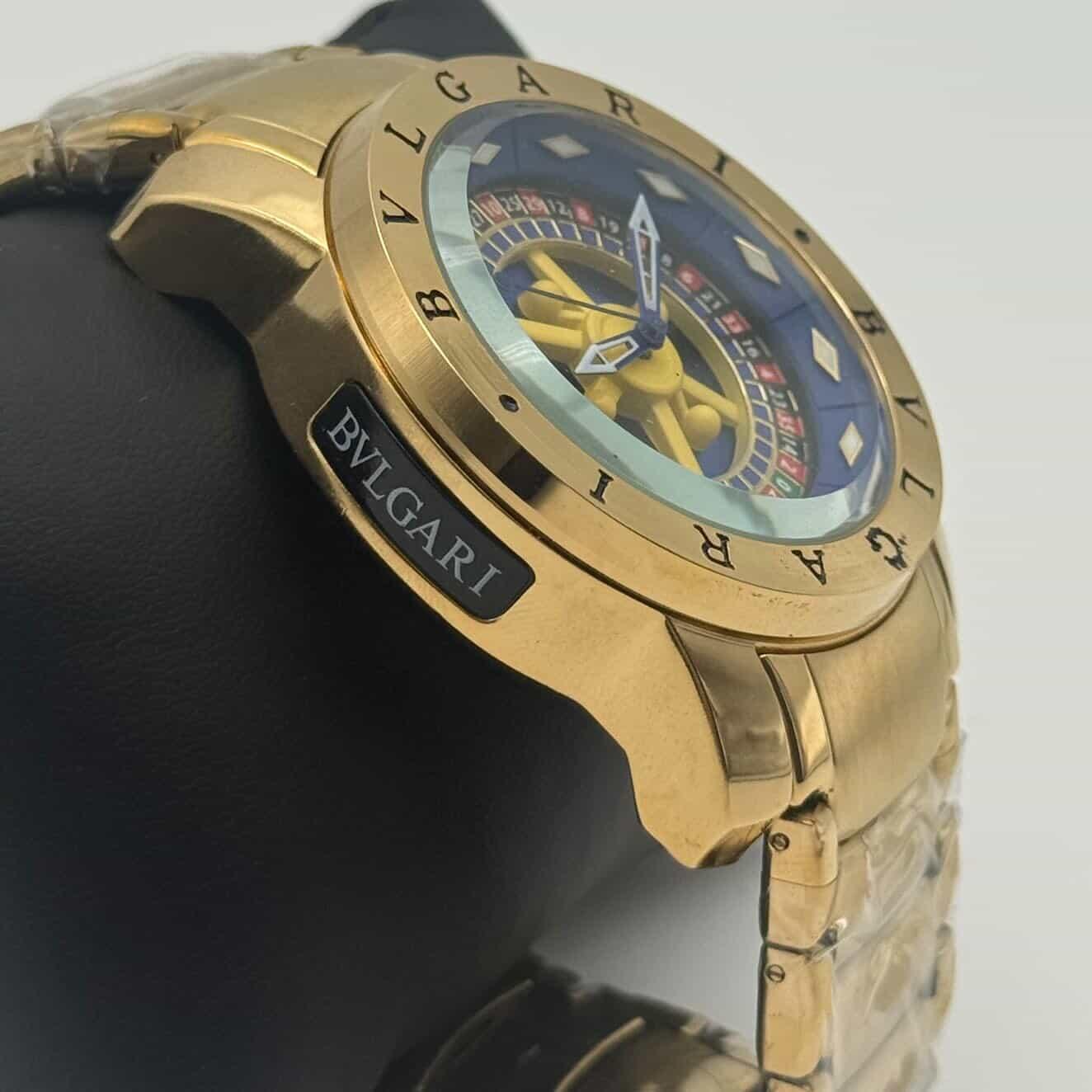 BVLGARI - CASINO ROULETTE GOLD & BLUE