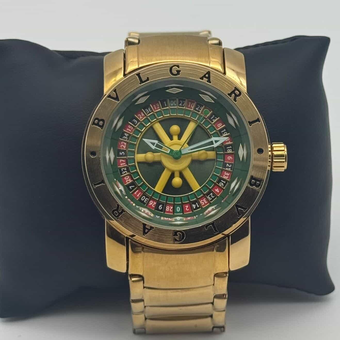 BVLGARI - CASINO ROULETTE GOLD & GREEN