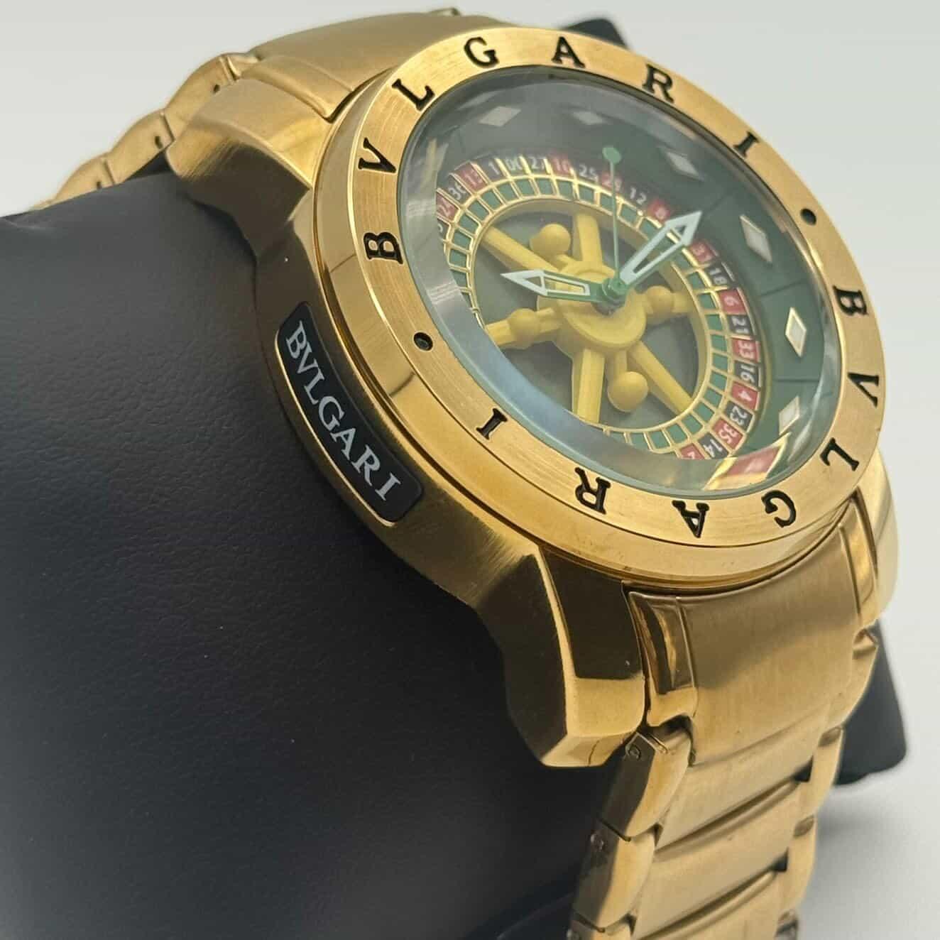 BVLGARI - CASINO ROULETTE GOLD & GREEN