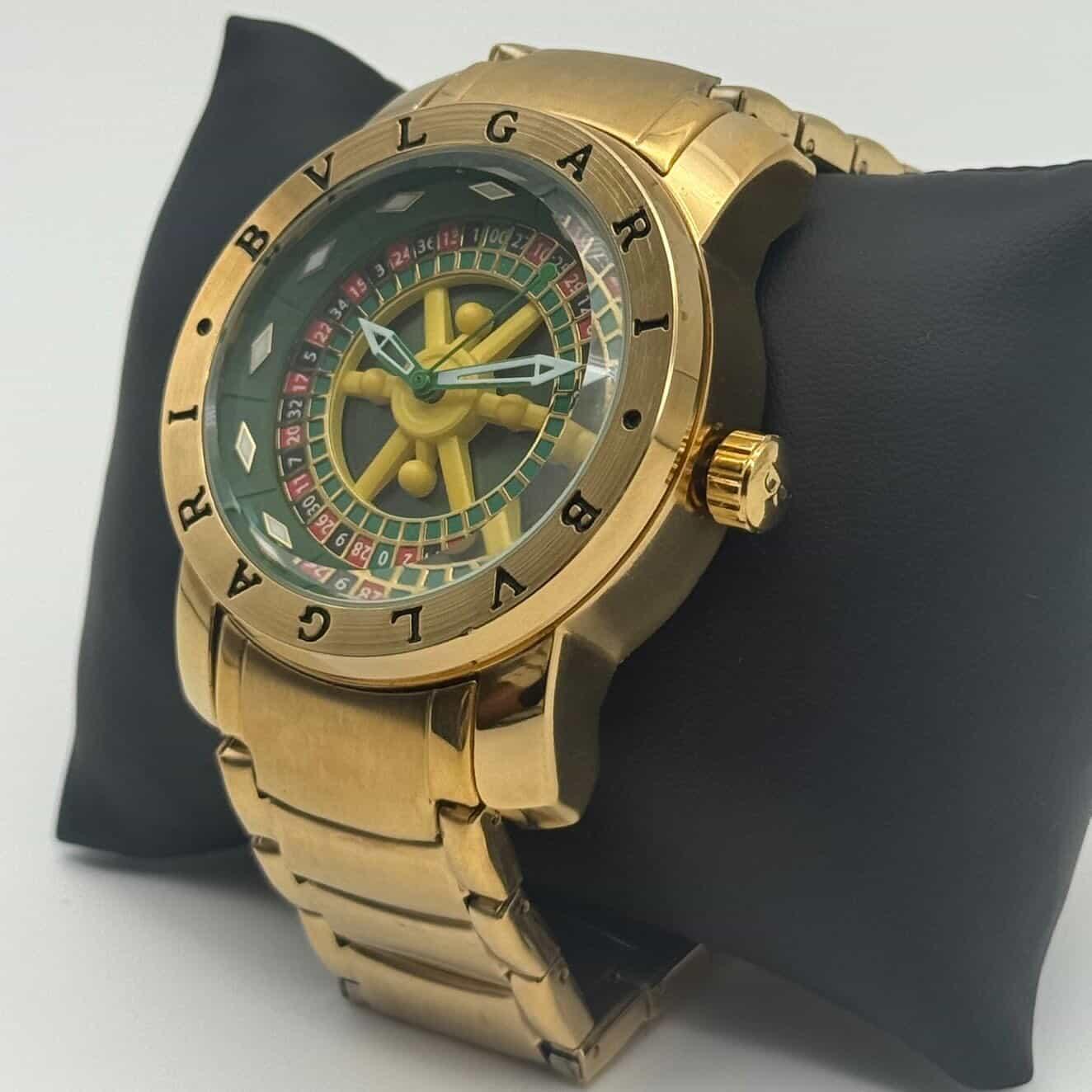 BVLGARI - CASINO ROULETTE GOLD & GREEN
