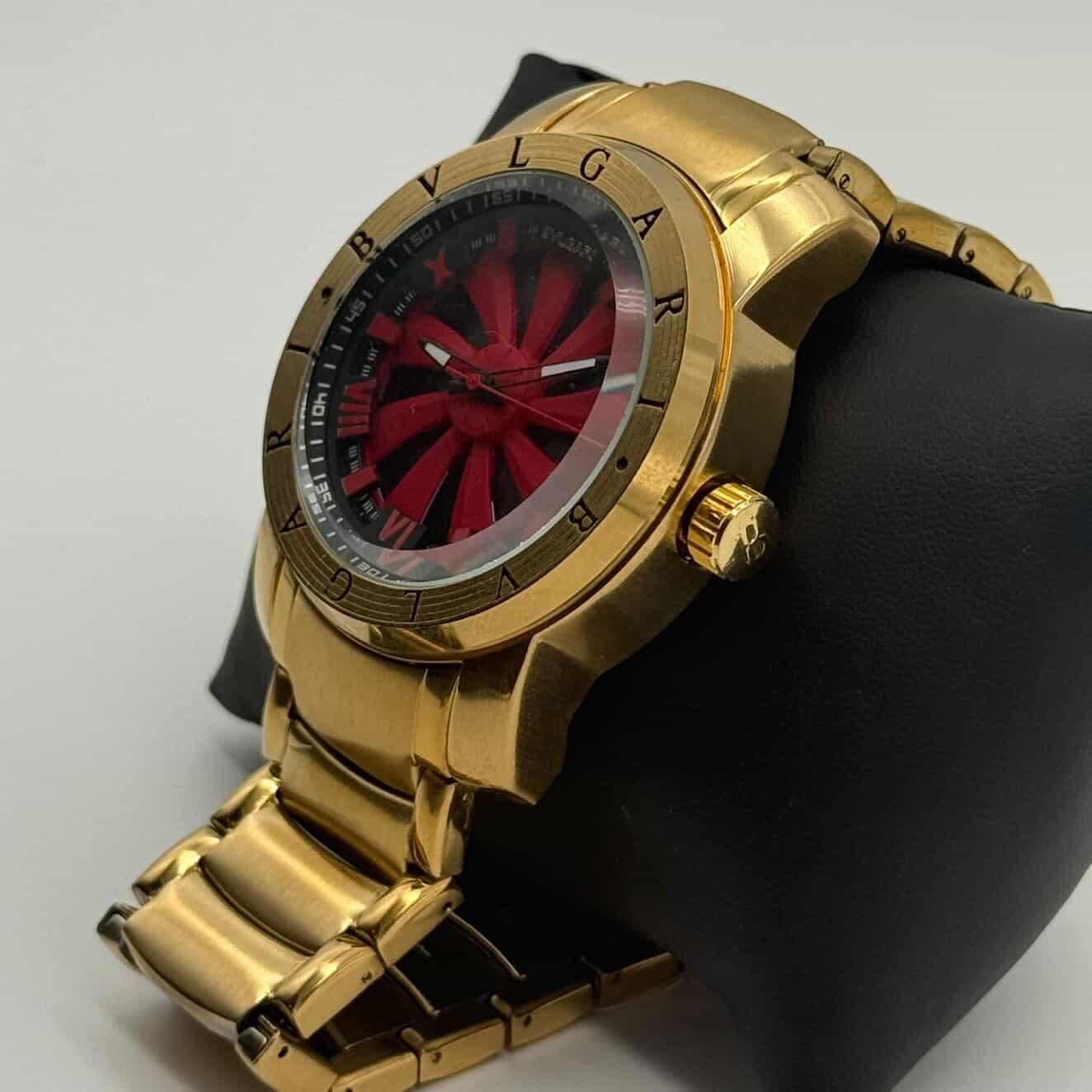 BVLGARI - ROULETTE BLACK  & RED