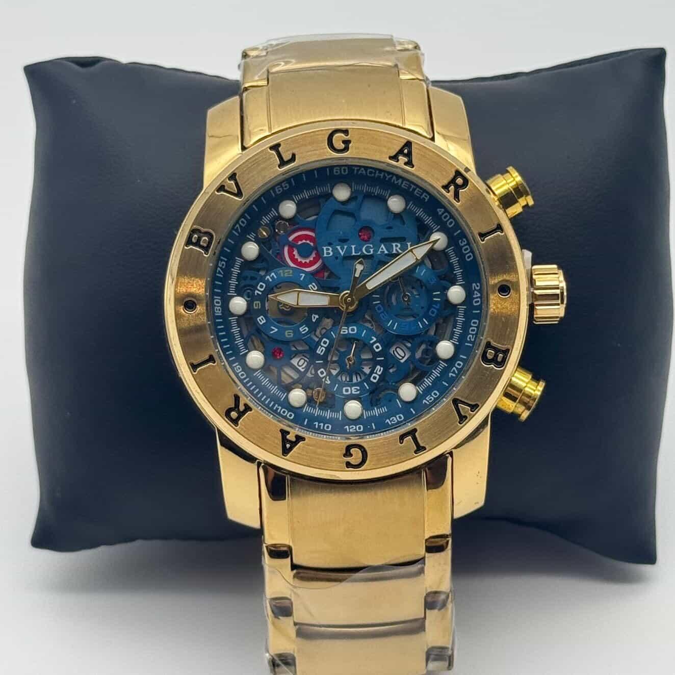 BVLGARI FUSION GOLD  BLUE 
