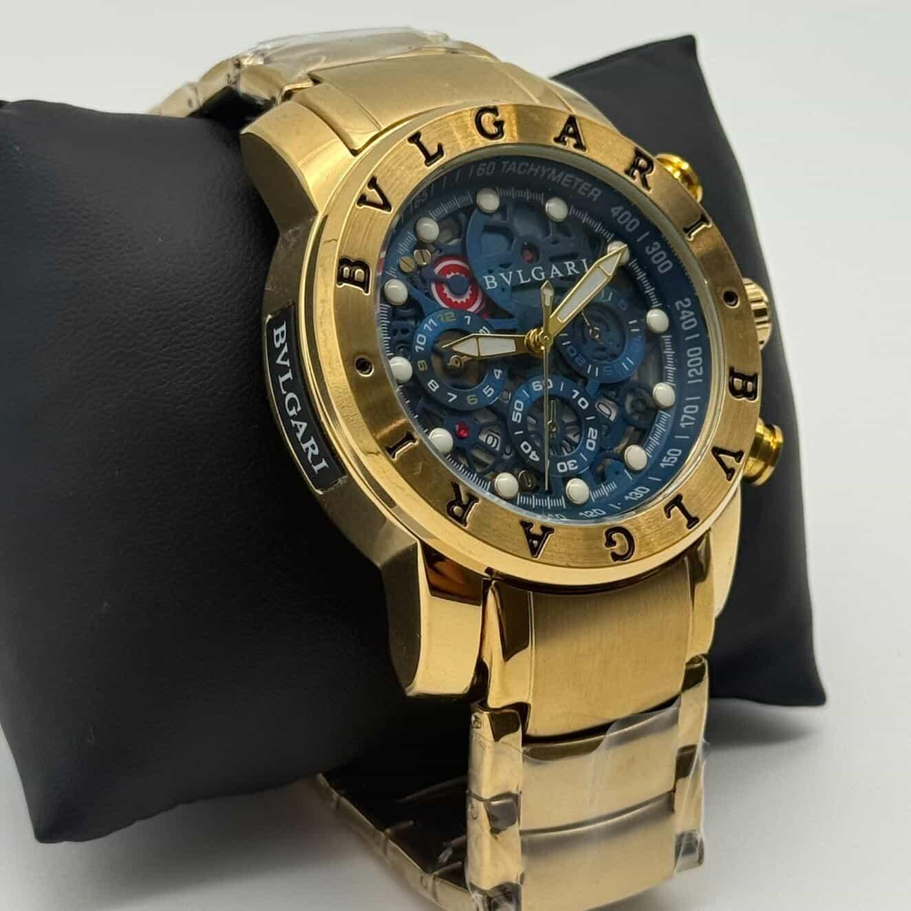 BVLGARI FUSION GOLD  BLUE 