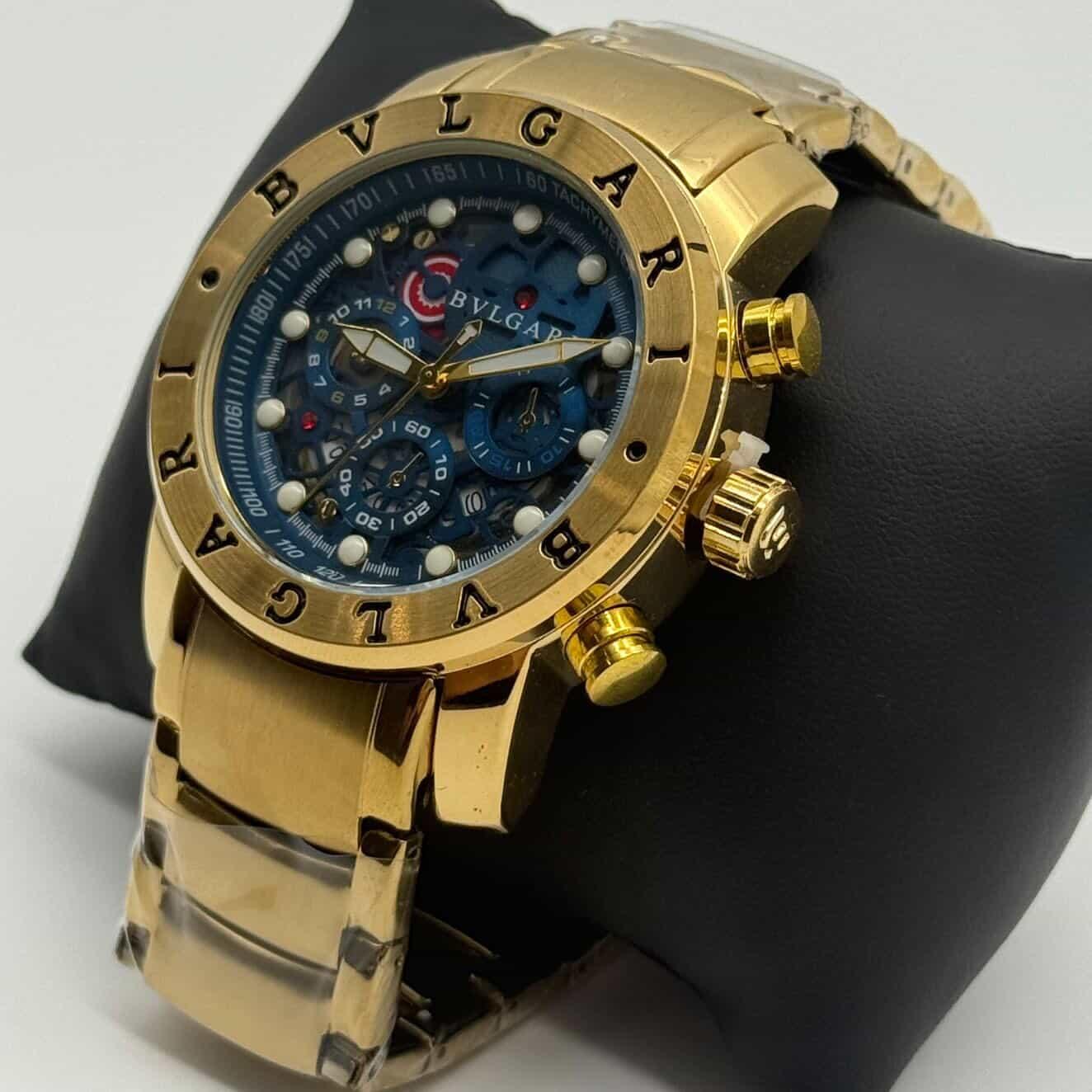 BVLGARI FUSION GOLD  BLUE 
