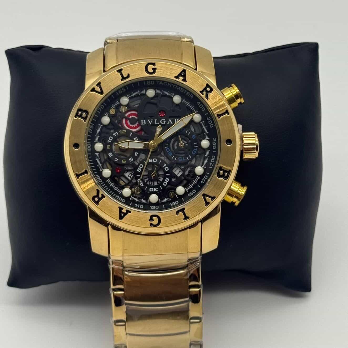 BVLGARI FUSION GOLD BLACK 