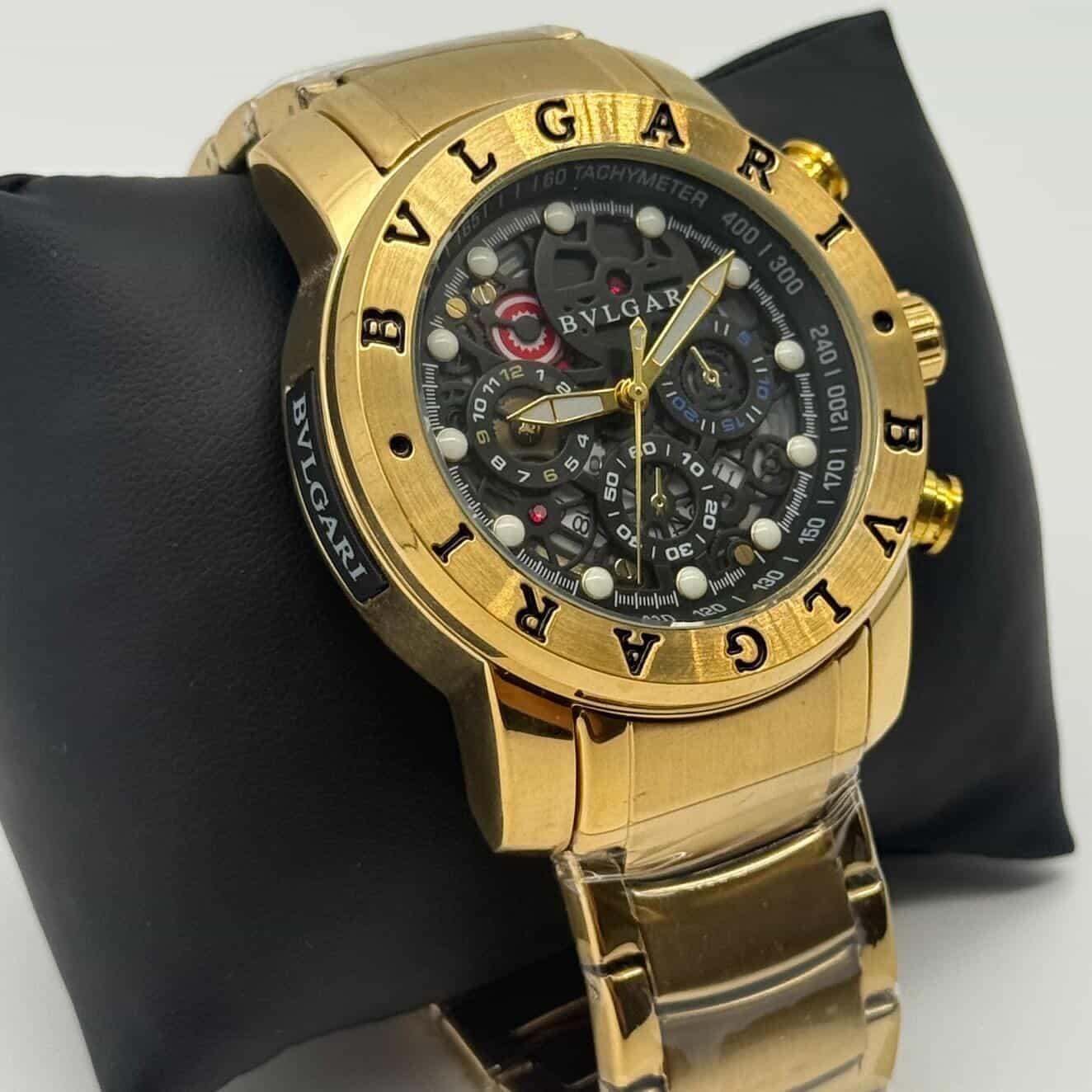 BVLGARI FUSION GOLD BLACK 