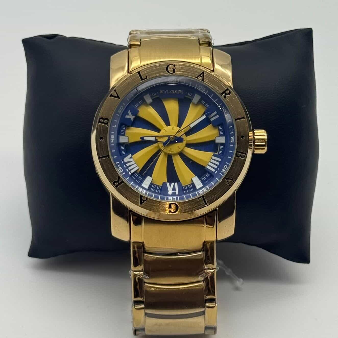 BVLGARI -  ROULETTE YELLOW & BLUE