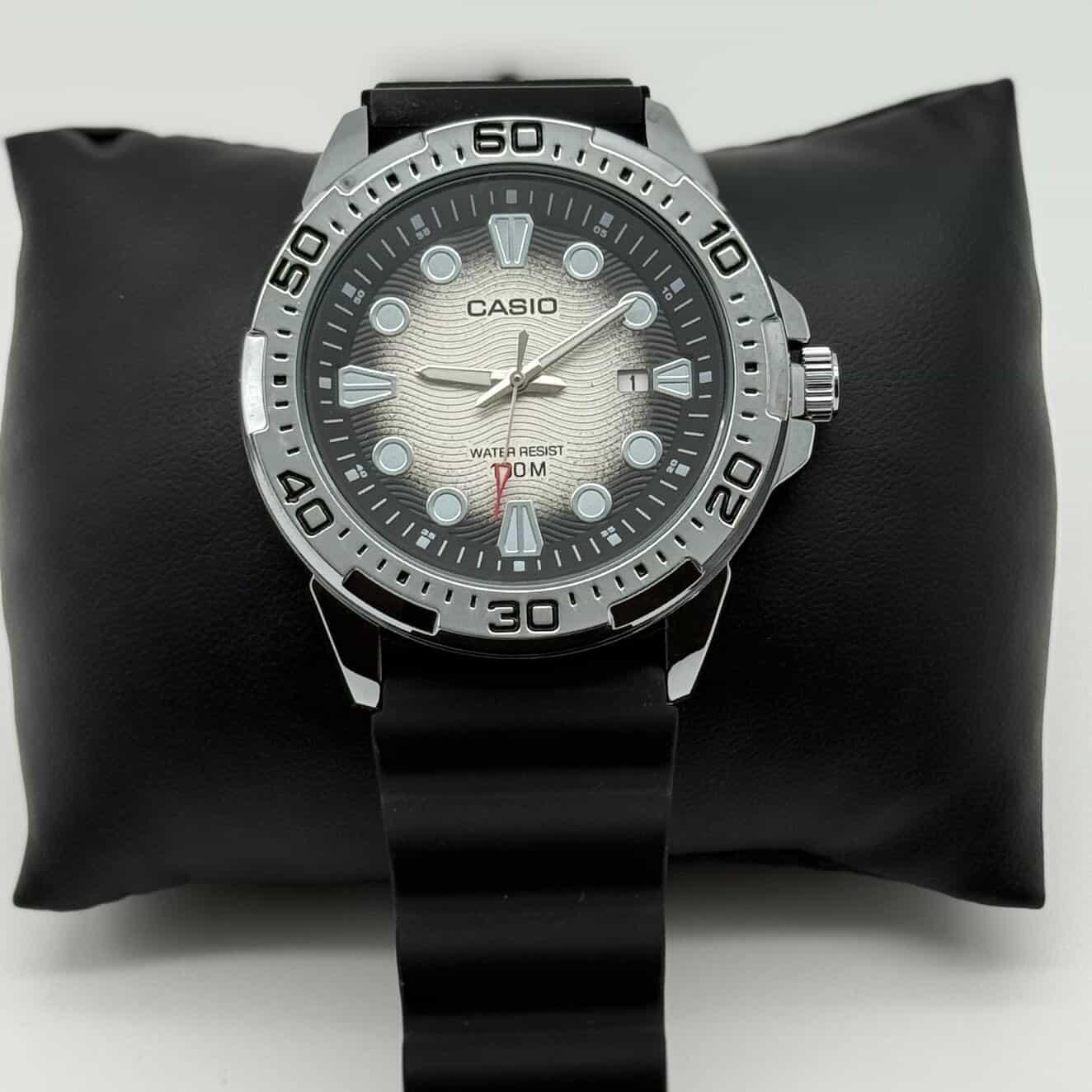 CASIO WATER RESIST - SILVER 