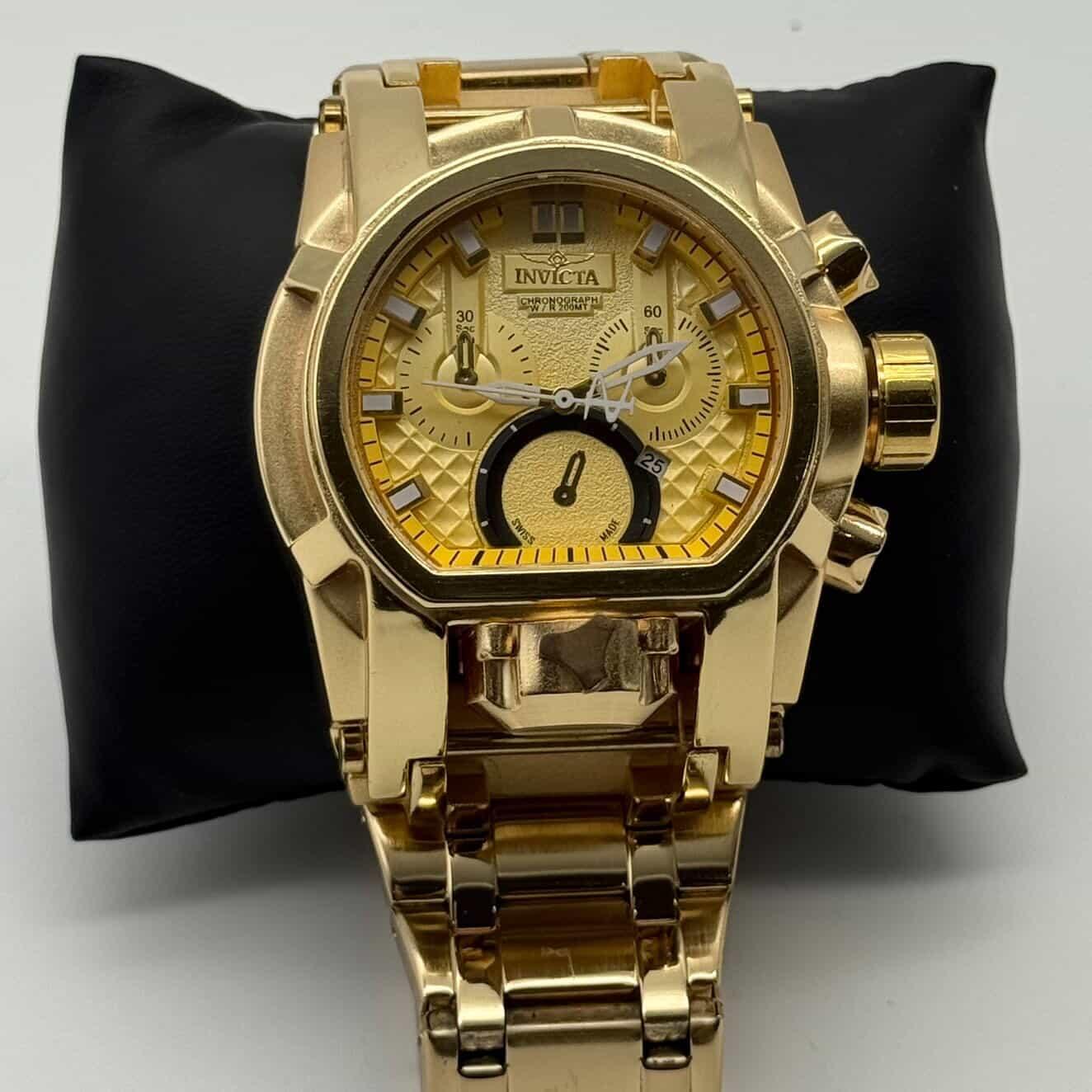 INVICTA CHRONOGRAPH -GOLD 