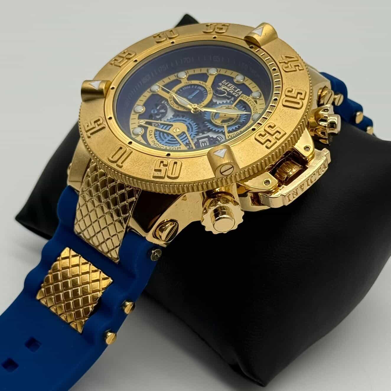 INVICTA REVERSE - GOLD BLUE 