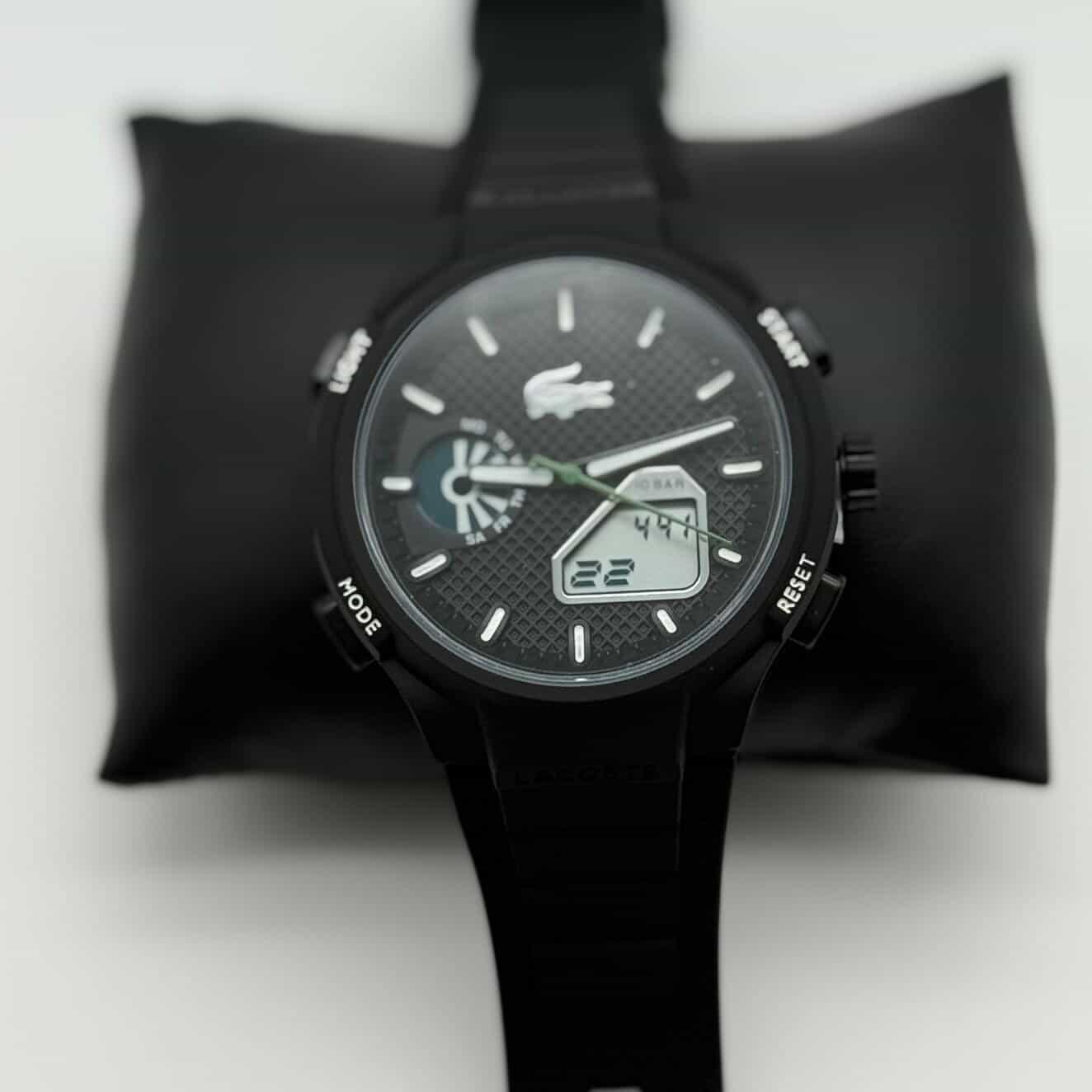 LACOSTE RET - BLACK 