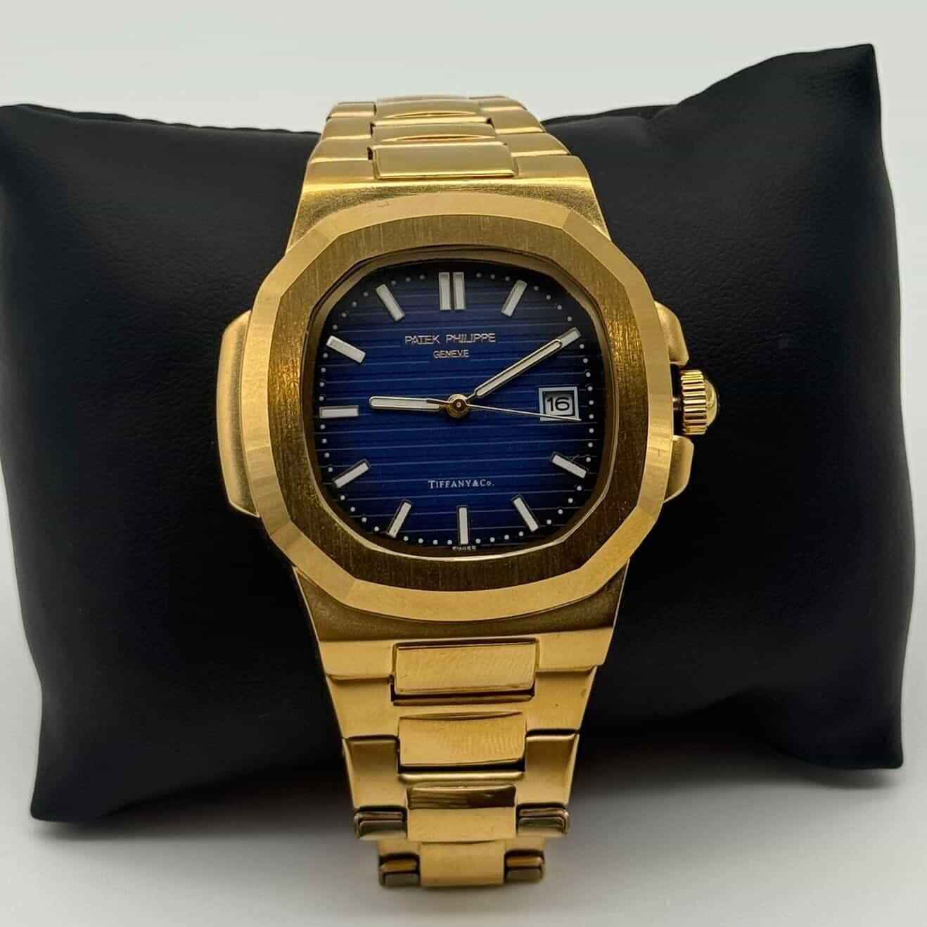 Patek Philippe Nautilus Gold Deep Blue