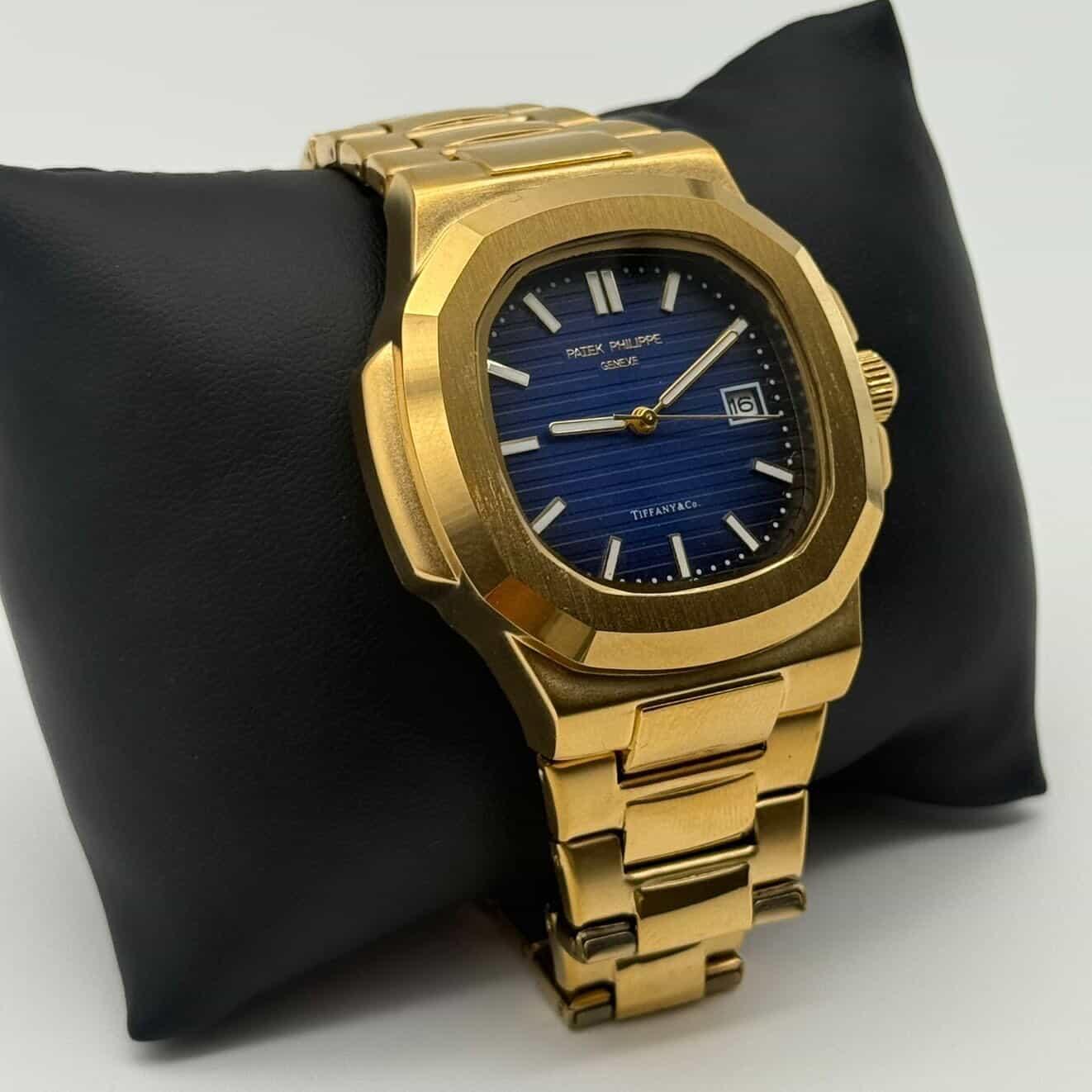 Patek Philippe Nautilus Gold Deep Blue