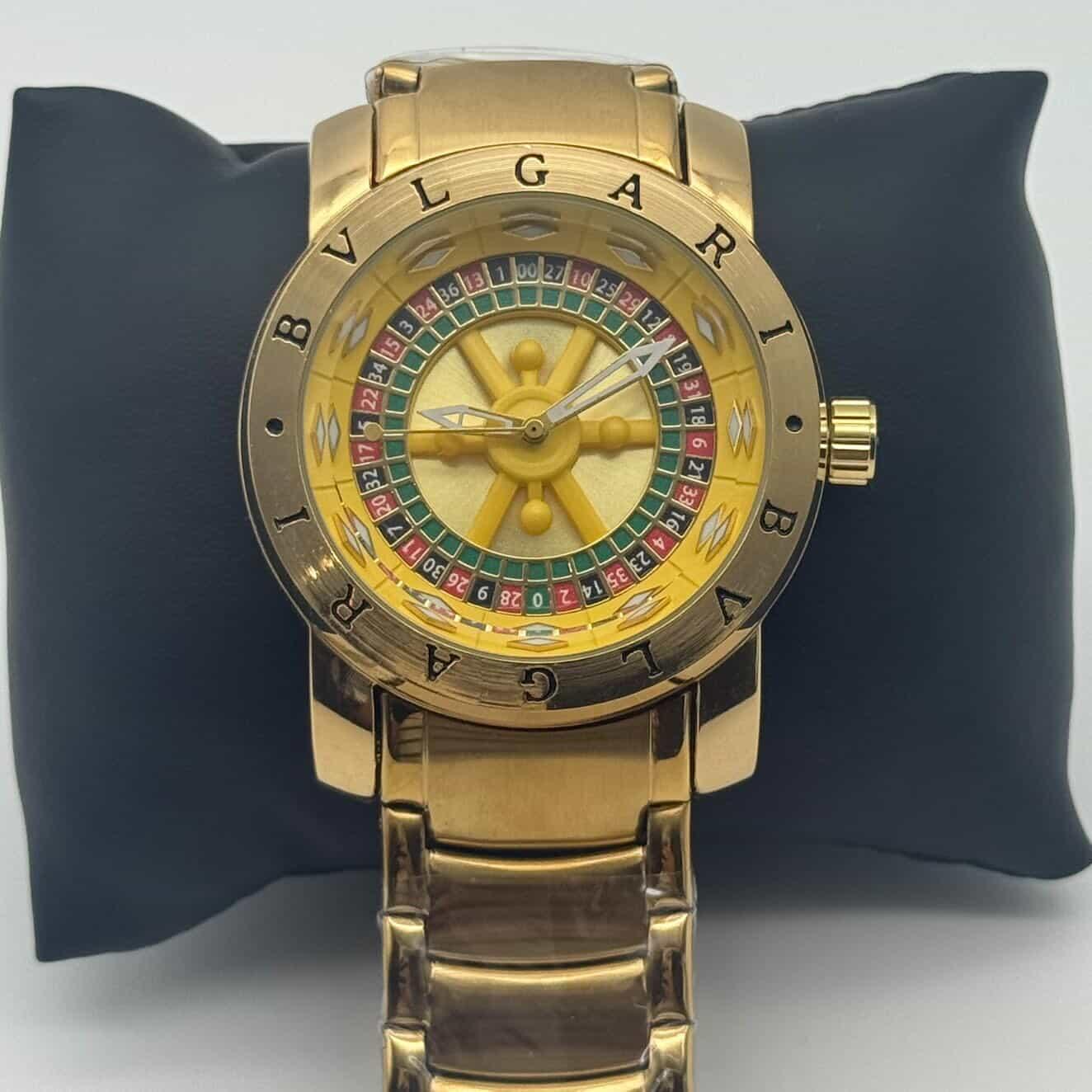 BVLGARI - CASINO ROULETTE GOLD & YELLOW