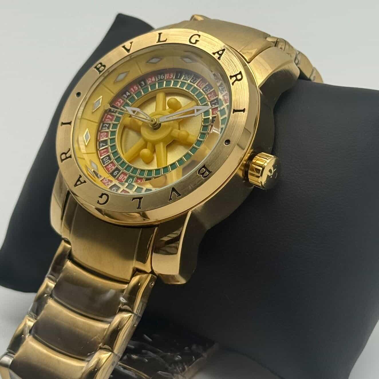 BVLGARI - CASINO ROULETTE GOLD & YELLOW