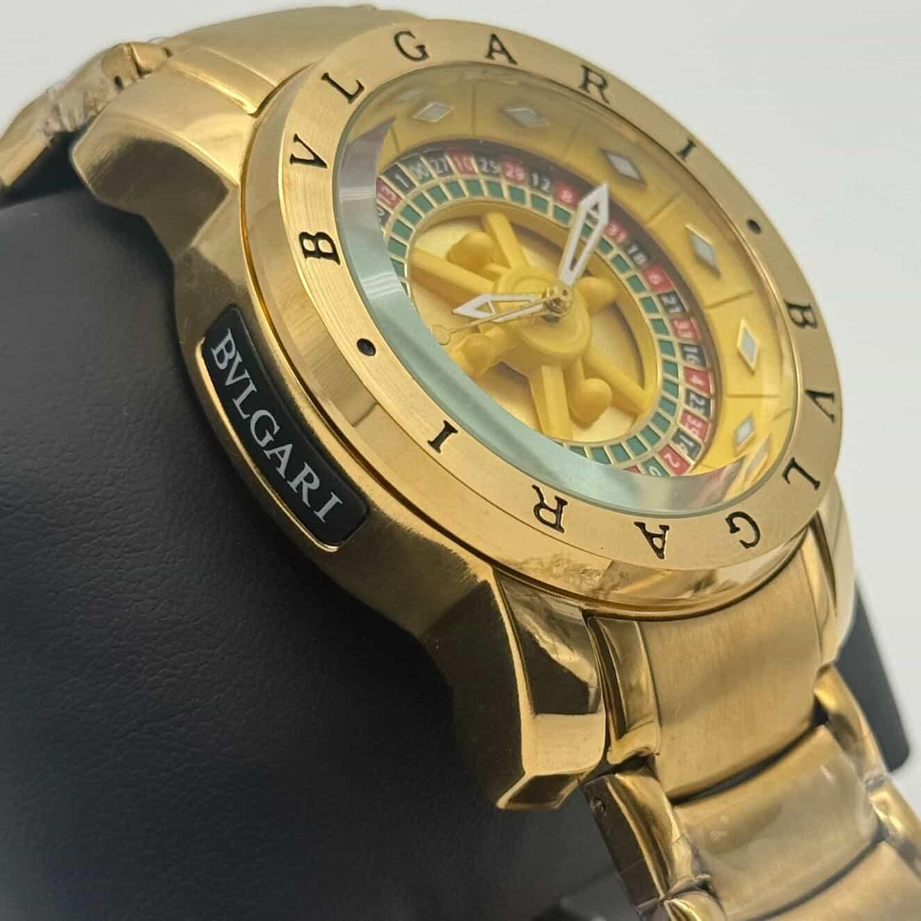 BVLGARI - CASINO ROULETTE GOLD & YELLOW