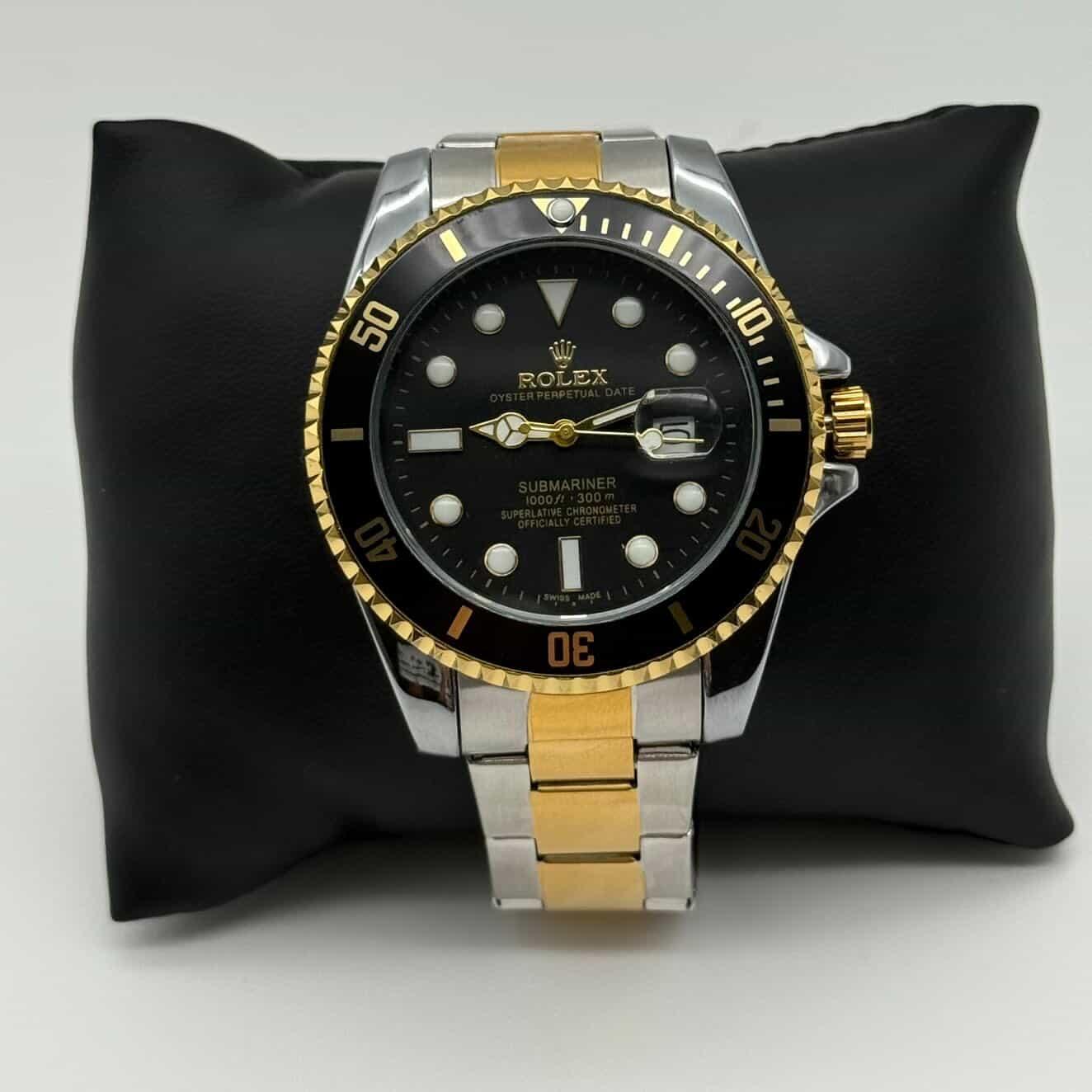 Rolex Submariner Prata e Dourado