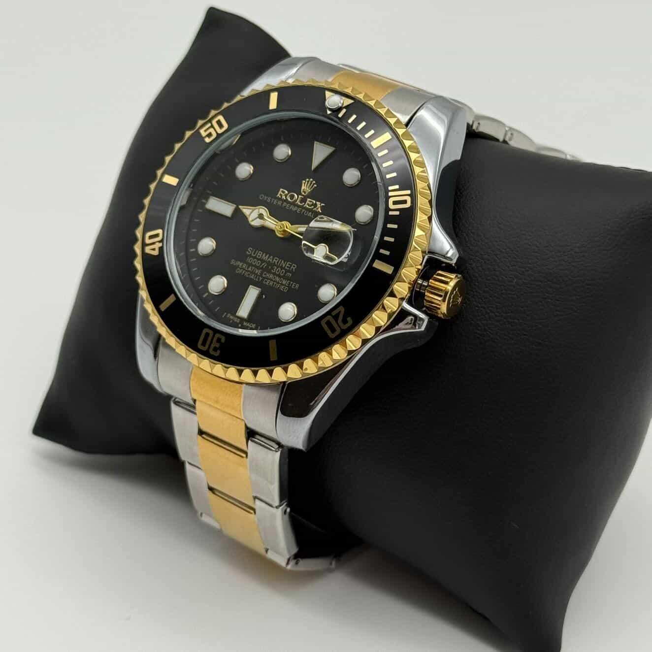 Rolex Submariner Prata e Dourado