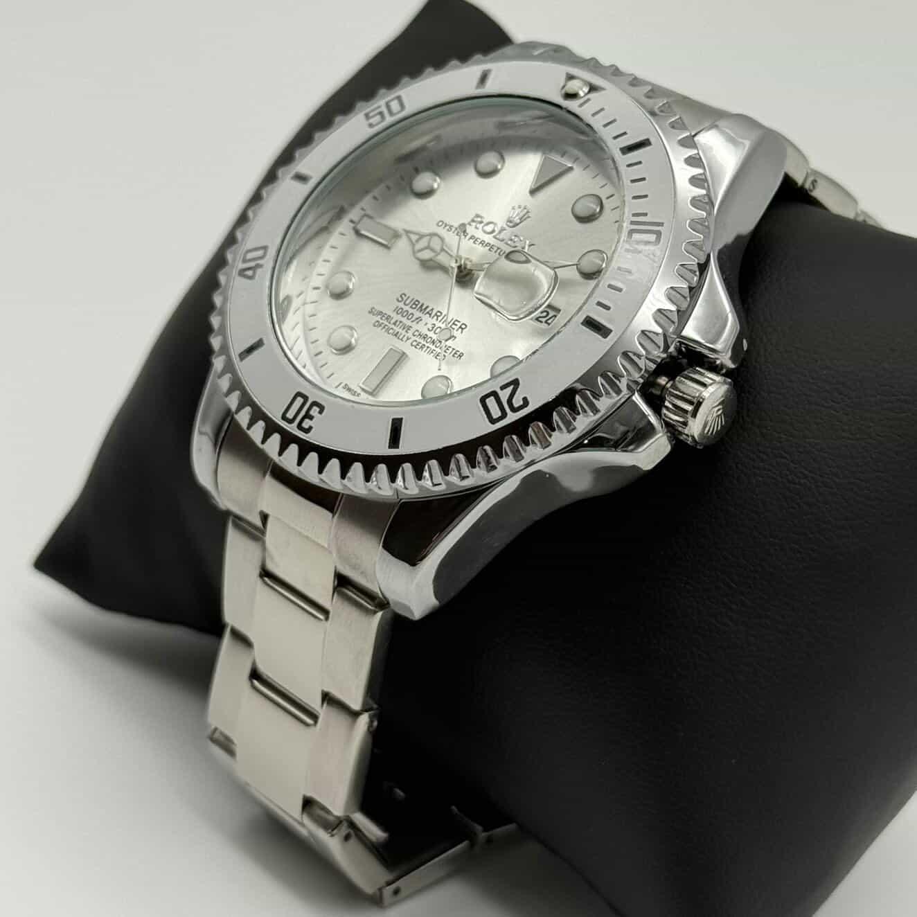 Rolex Submariner Prata 