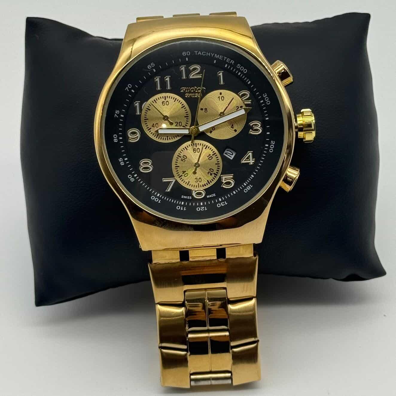 SWATCH SWISS - BLACK