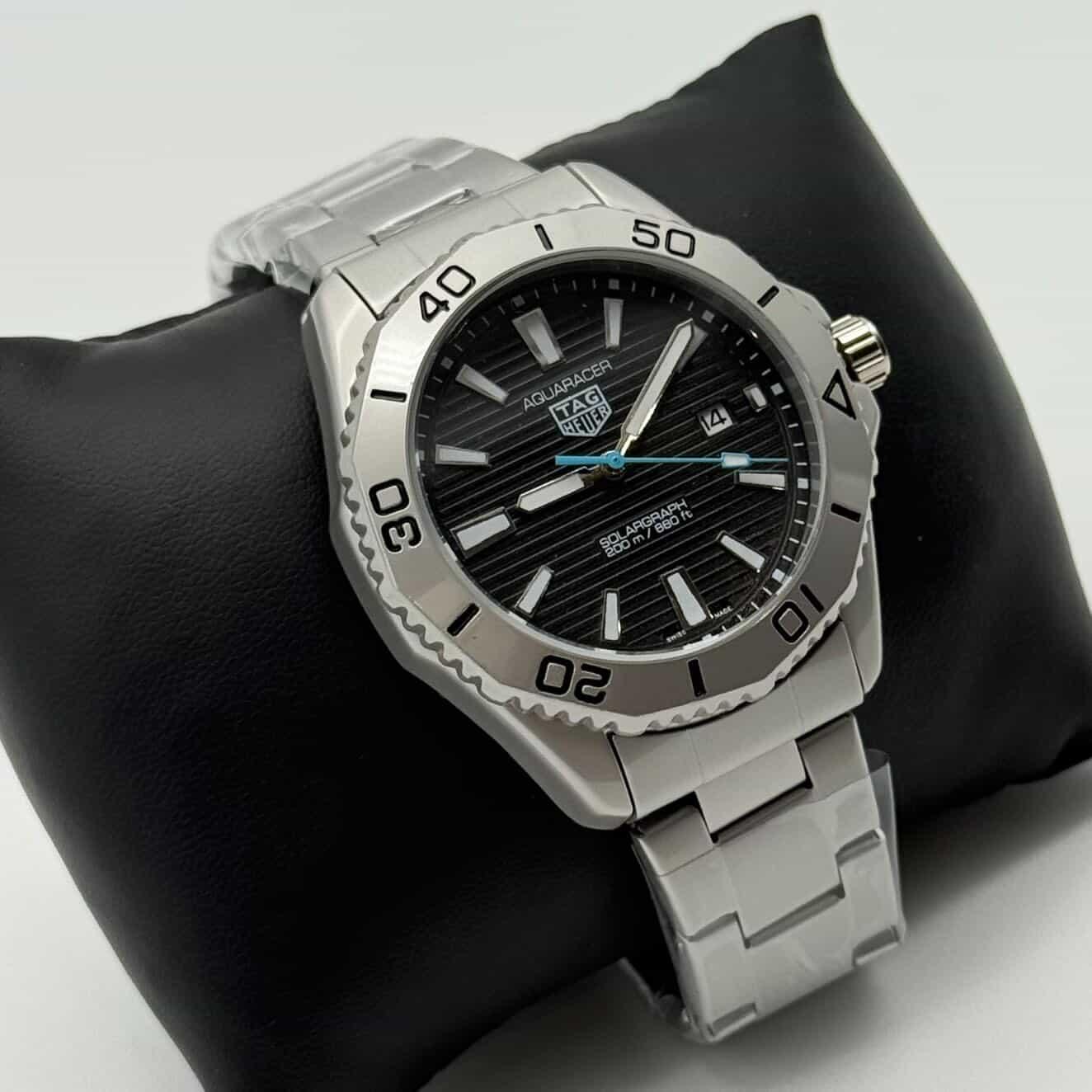TAG HEUER AQUARACER SOLARGRAPH BLACK 