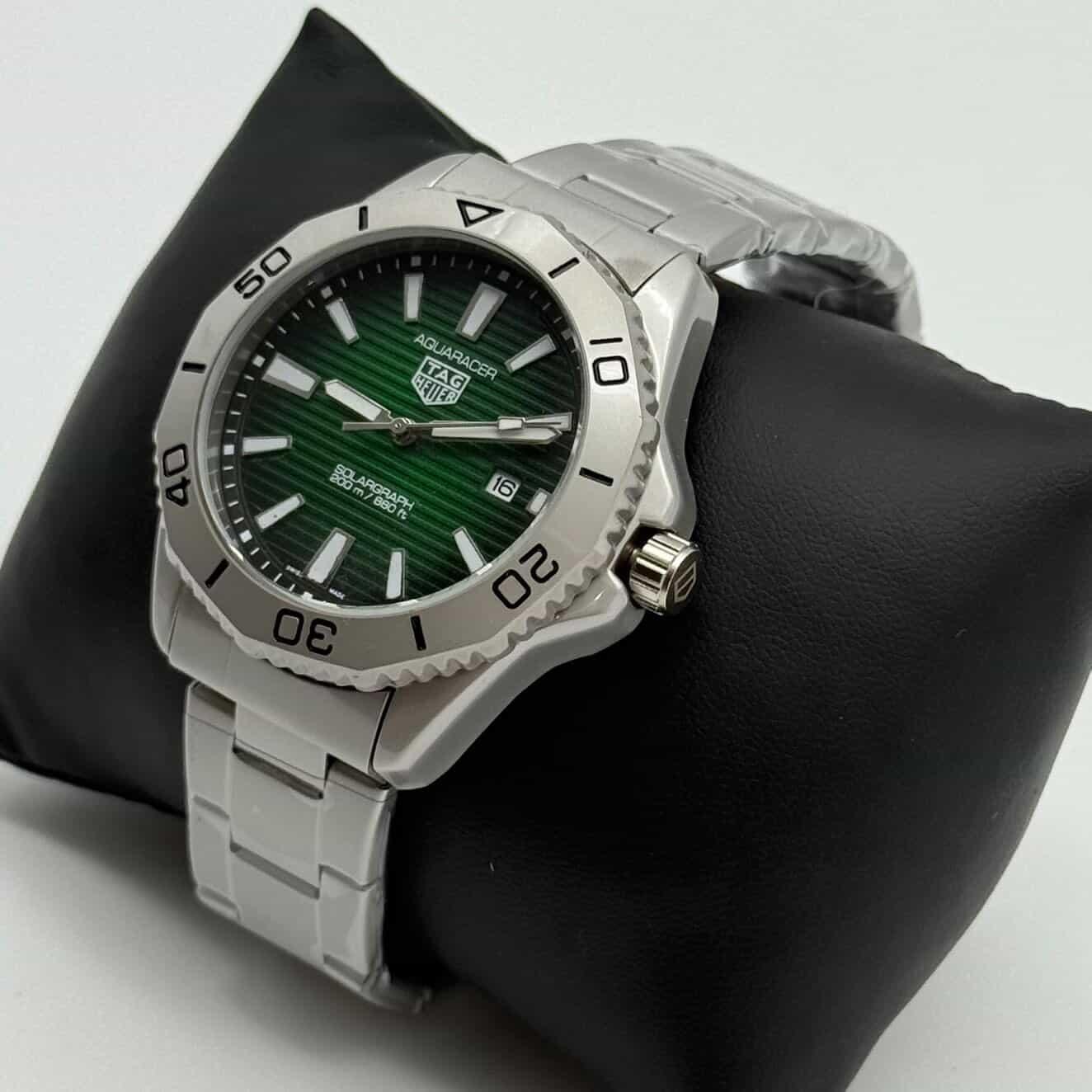 TAG HEUER AQUARACER SOLARGRAPH GREEN 