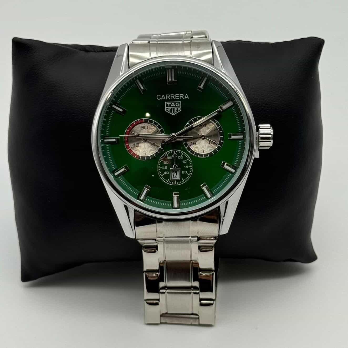 TAG HEUER CARREIRA - CLASSIC SILVER GREEN 