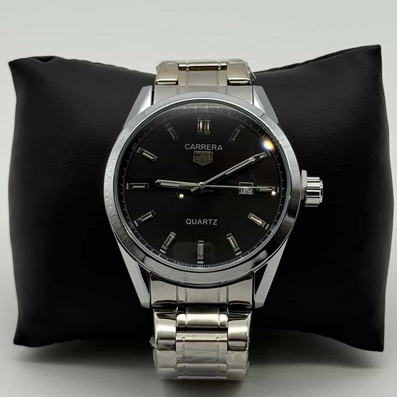 TAG HEUER CARRERA - QUARTZ BLACK 
