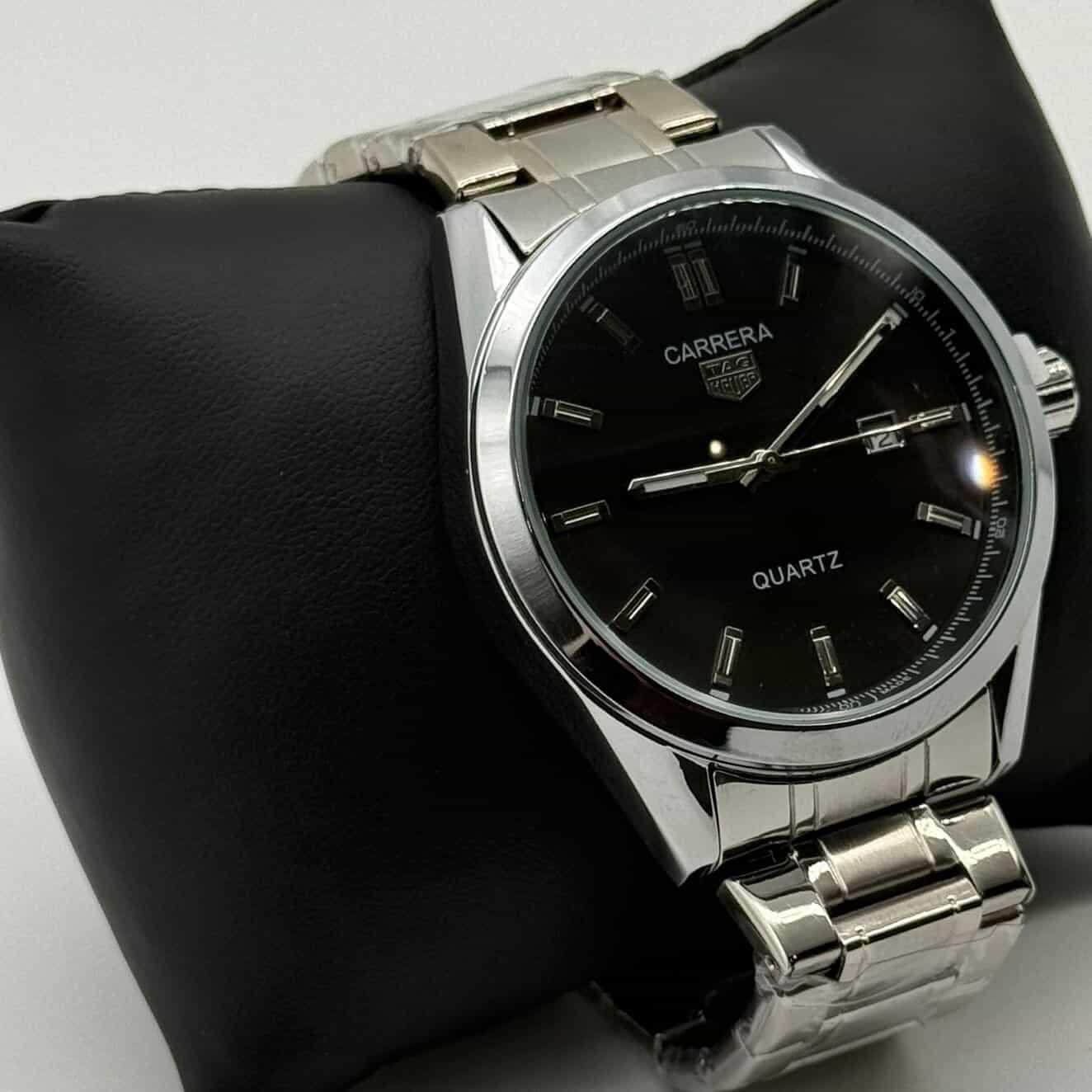 TAG HEUER CARRERA - QUARTZ BLACK 