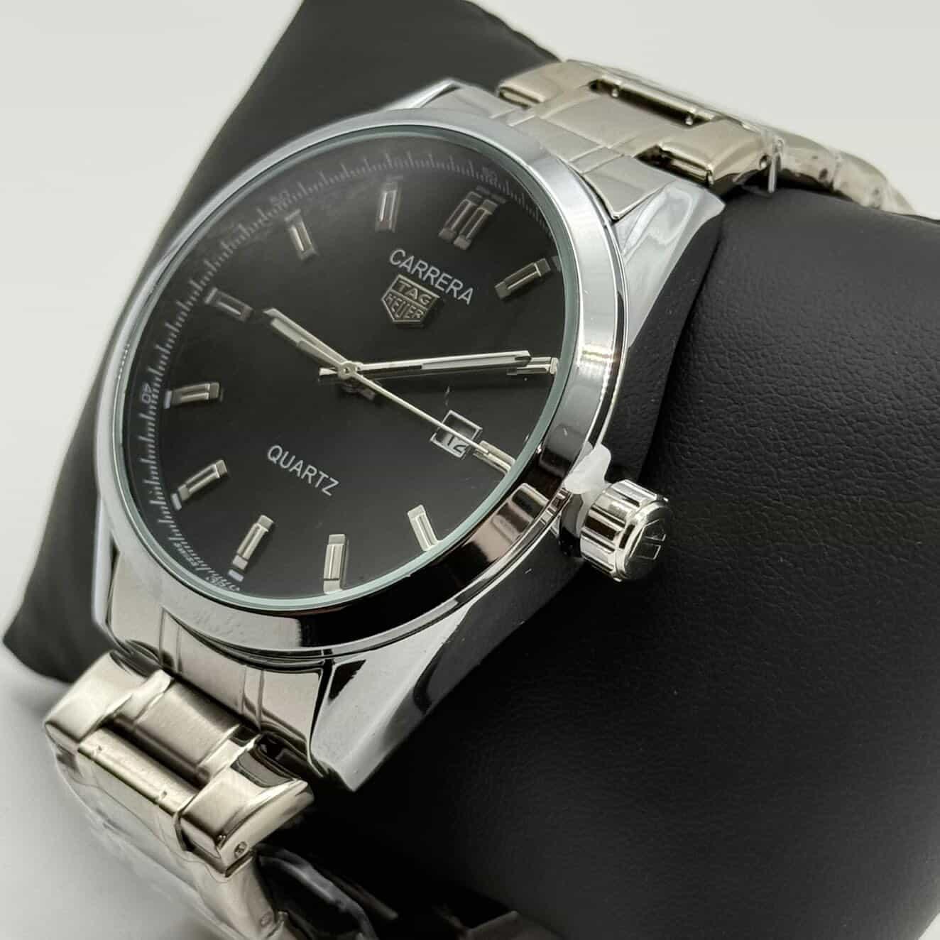 TAG HEUER CARRERA - QUARTZ BLACK 