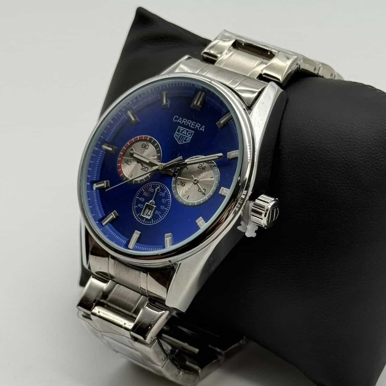 TAG HEUER CARRERA - QUARTZ BLUE 