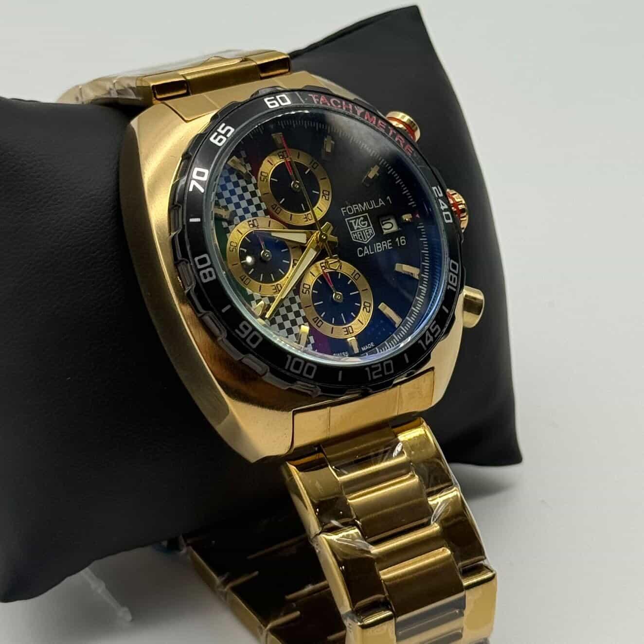 TAG HEUER FORMULA 1  - CLASSIC GOLD BLACK 