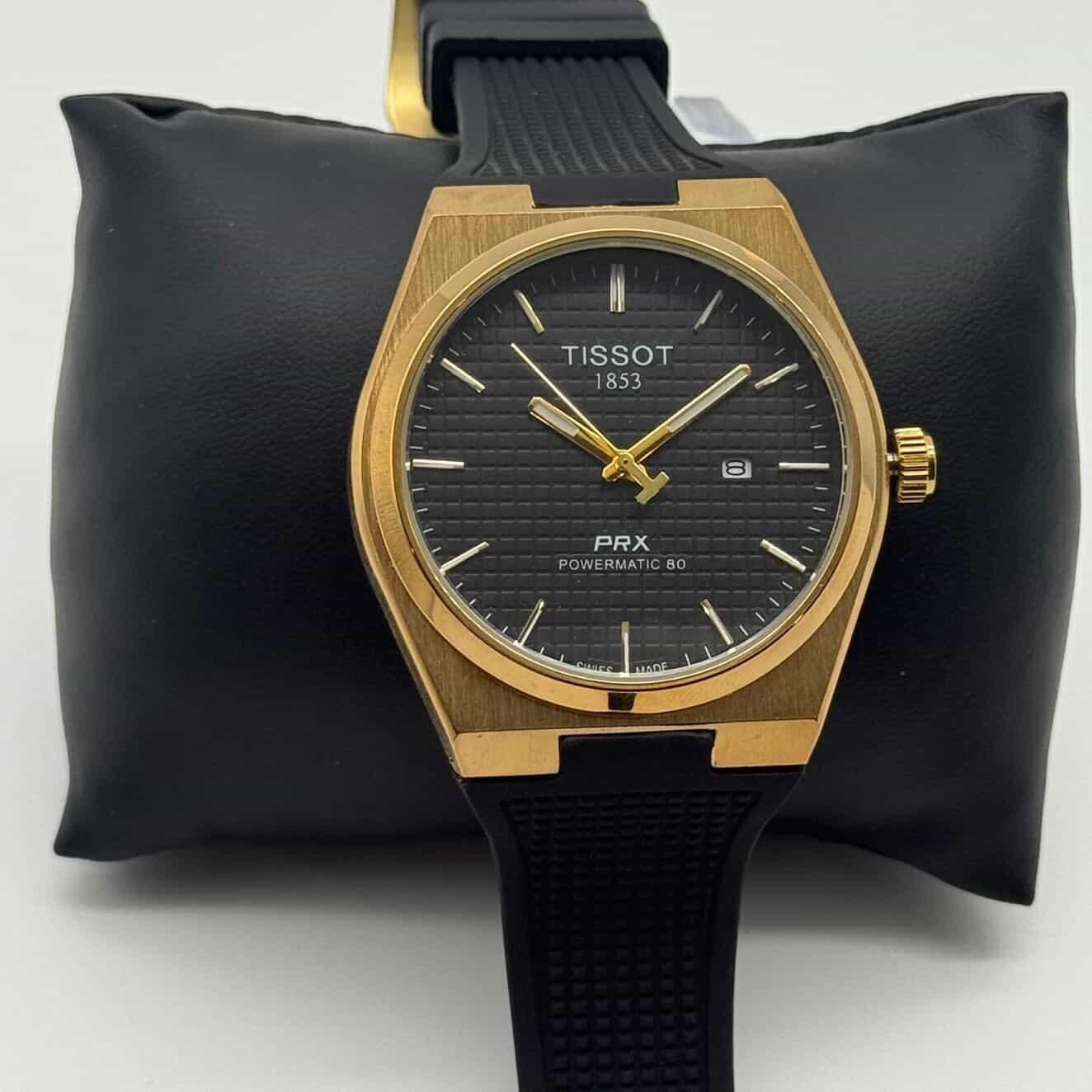 TISSOT PRX POWERMATIC 80 - BLACK GOLD 