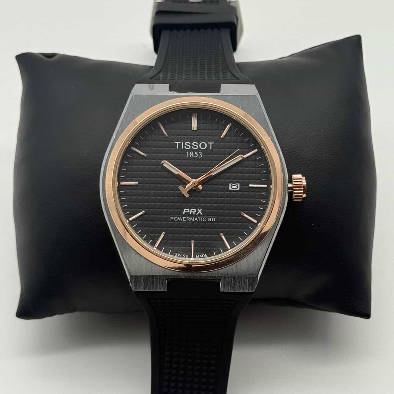 TISSOT PRX POWERMATIC 80 - BLACK ROSE