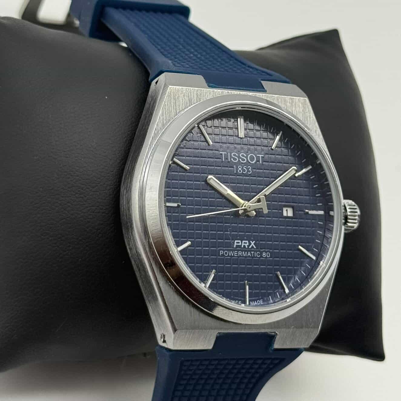 TISSOT PRX POWERMATIC 80 - BLUE 