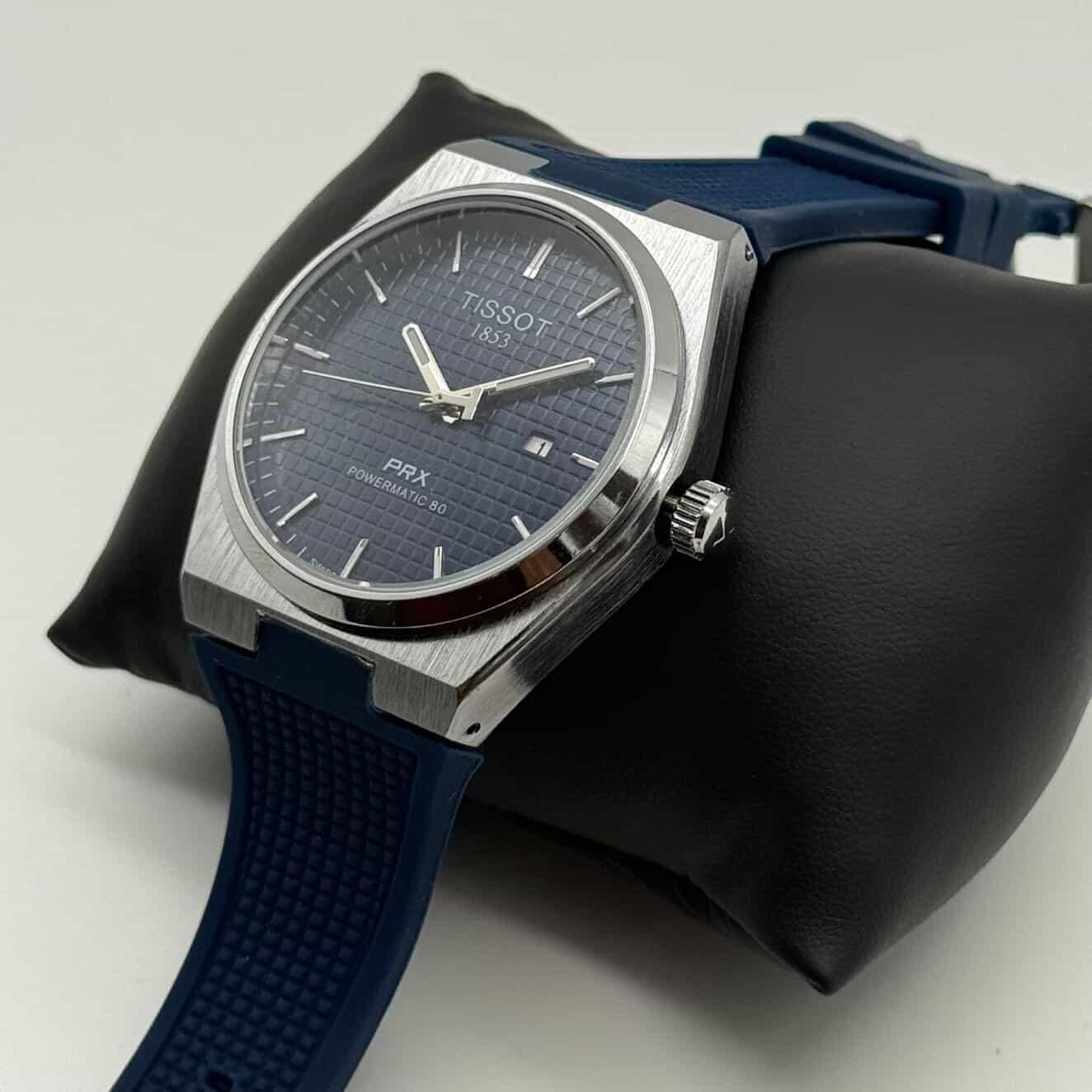 TISSOT PRX POWERMATIC 80 - BLUE 